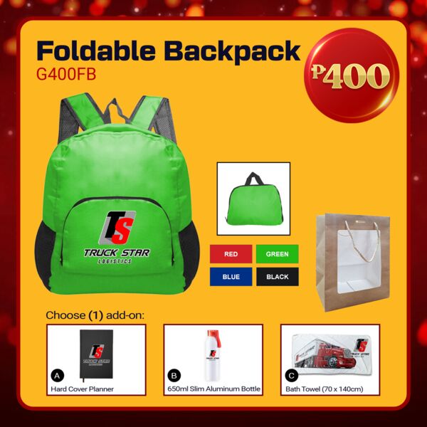Foldable Backpack Bundle Thumbnail