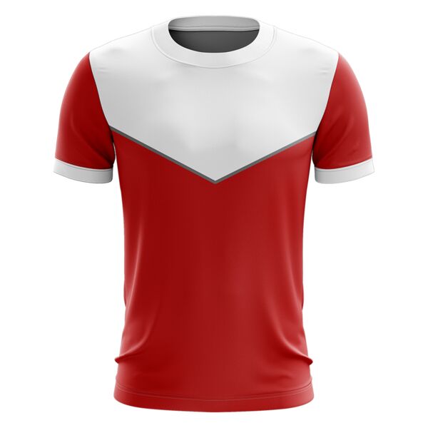 White Body Design Combination Full Print Sublimation Roundneck Shirt Thumbnail