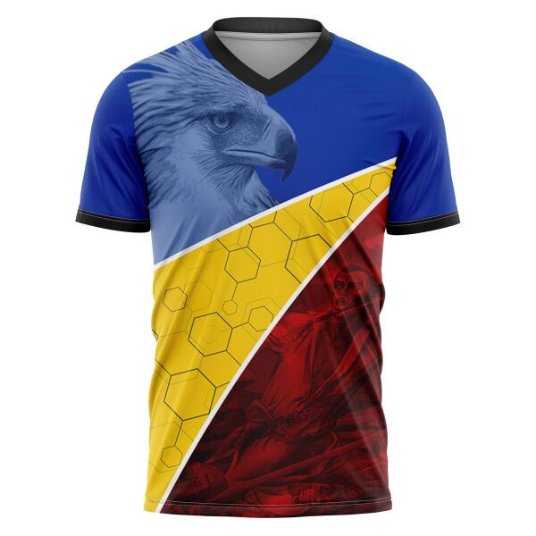 Philippine Design V-Neck Shirt Full Print Sublimation Thumbnail