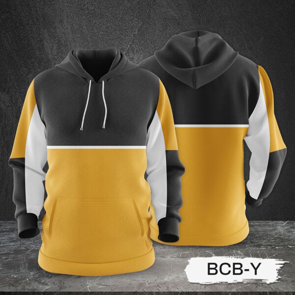 3 Color Combination Hoodie Jacket Full Print Sublimation Thumbnail