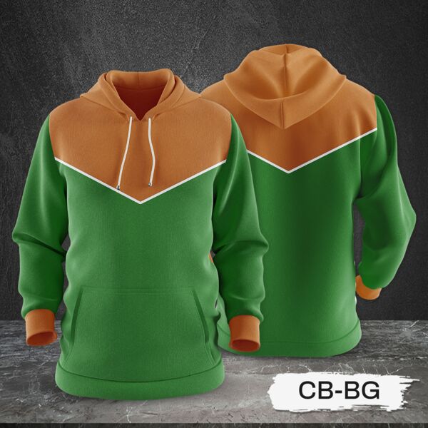 3 Color Combination Hoodie Jacket Full Print Sublimation Thumbnail