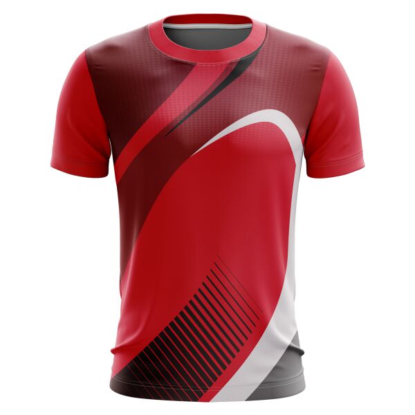 Linear Design Roundneck Full Print Sublimation Shirt Thumbnail