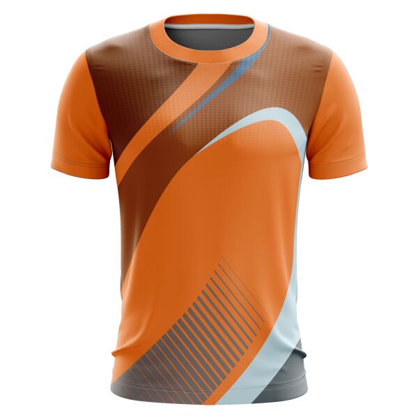 Linear Design Roundneck Full Print Sublimation Shirt Thumbnail