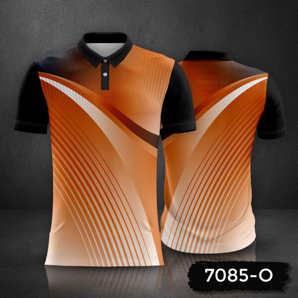 Gradient Design Esport Jersey Uniform Polo Shirt Full Print Sublimation Thumbnail