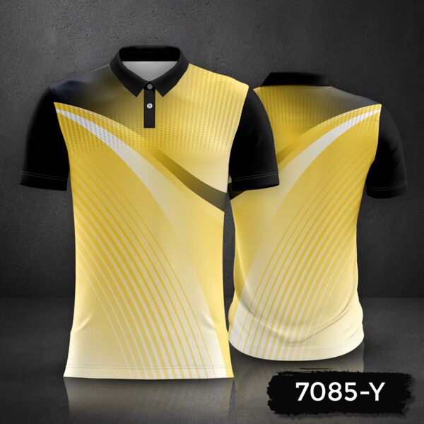 Gradient Design Esport Jersey Uniform Polo Shirt Full Print Sublimation Thumbnail