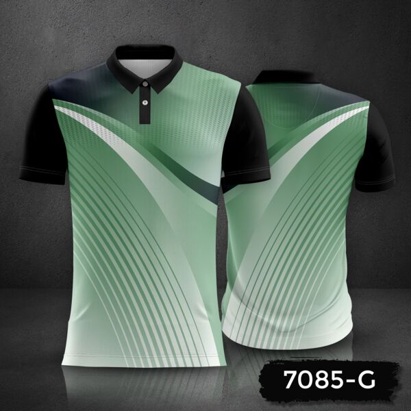 Gradient Design Esport Jersey Uniform Polo Shirt Full Print Sublimation Thumbnail