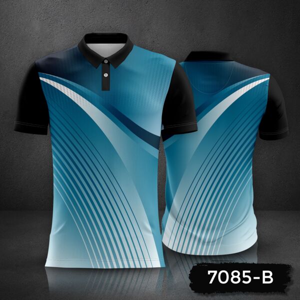 Gradient Design Esport Jersey Uniform Polo Shirt Full Print Sublimation Thumbnail