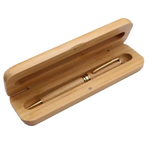 Bamboo Twist Pen w/ Case Set Thumbnail