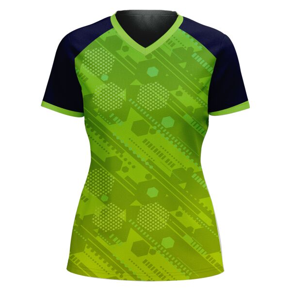 V-neck Volleyball Jersey Full Print Sublimation Thumbnail