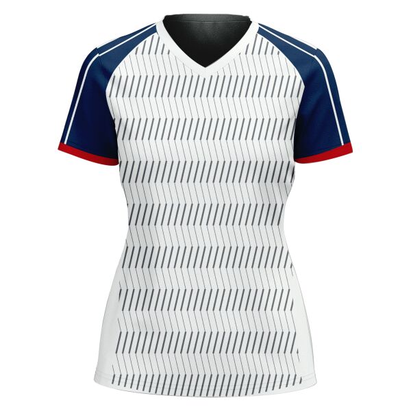 V-neck Volleyball Jersey Full Print Sublimation Thumbnail