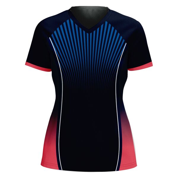 V-neck Volleyball Jersey Full Print Sublimation Thumbnail