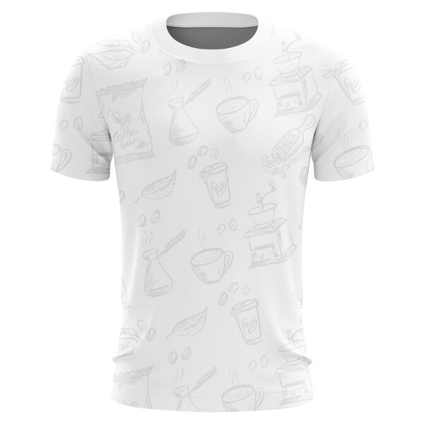 Barista Uniform Full Print Roundneck Shirt Thumbnail